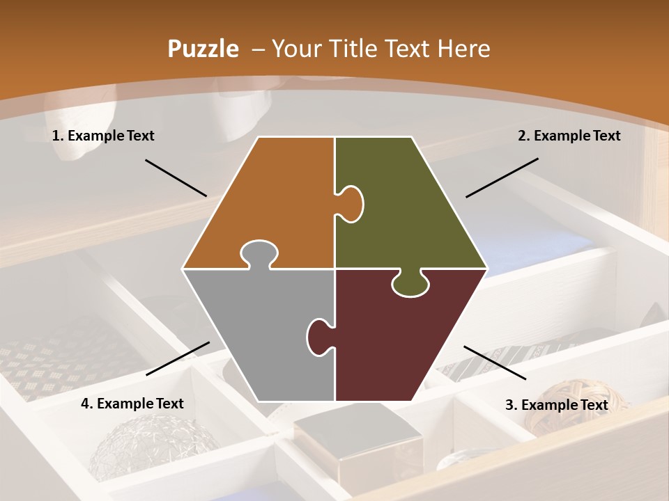 Fabric Hanger Garment PowerPoint Template