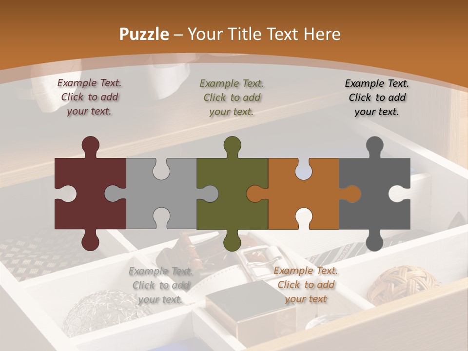 Fabric Hanger Garment PowerPoint Template