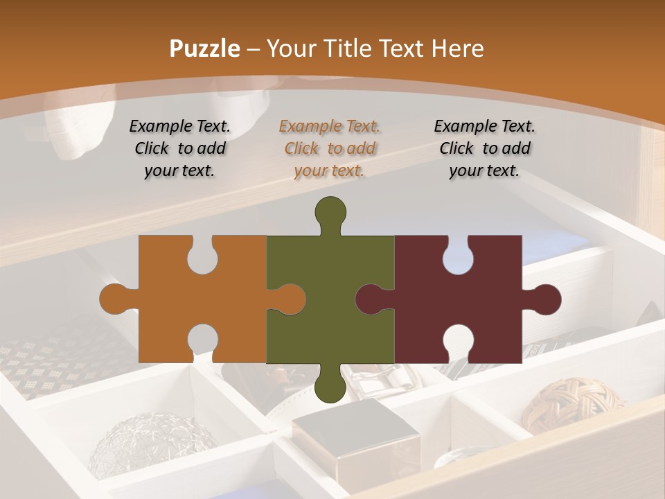 Fabric Hanger Garment PowerPoint Template