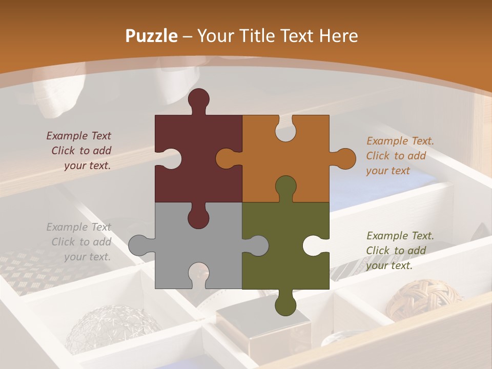 Fabric Hanger Garment PowerPoint Template