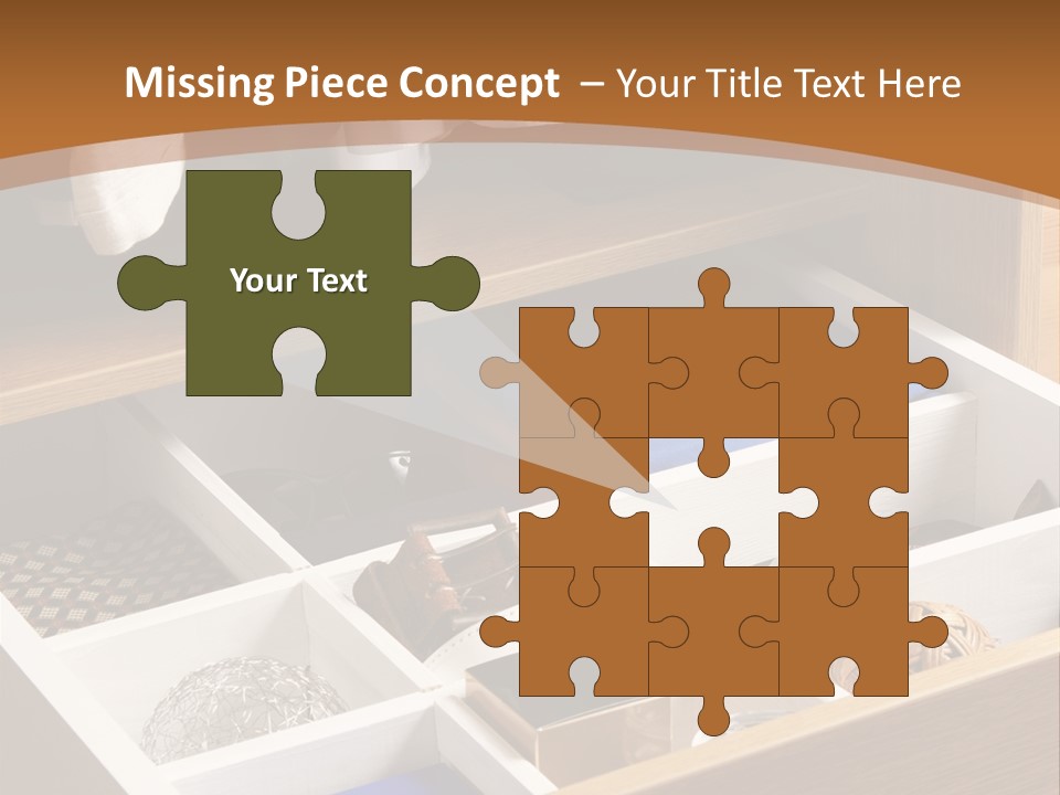 Fabric Hanger Garment PowerPoint Template