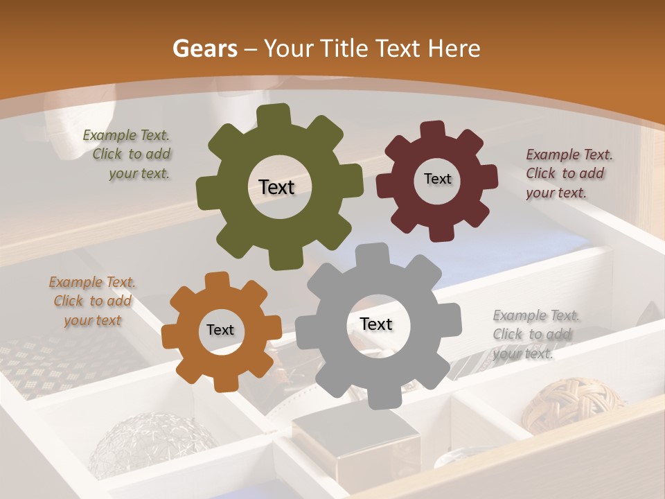 Fabric Hanger Garment PowerPoint Template