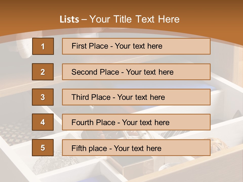 Fabric Hanger Garment PowerPoint Template