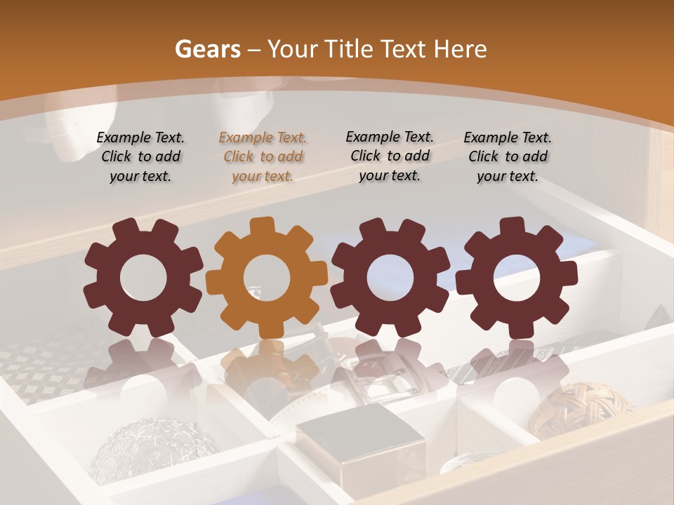 Fabric Hanger Garment PowerPoint Template