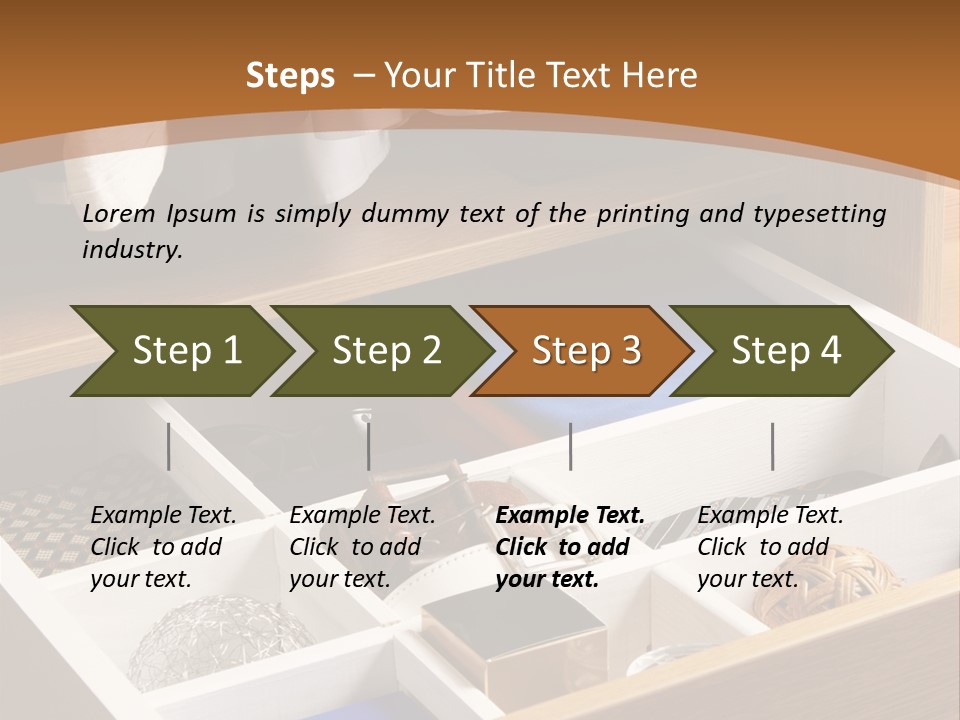 Fabric Hanger Garment PowerPoint Template