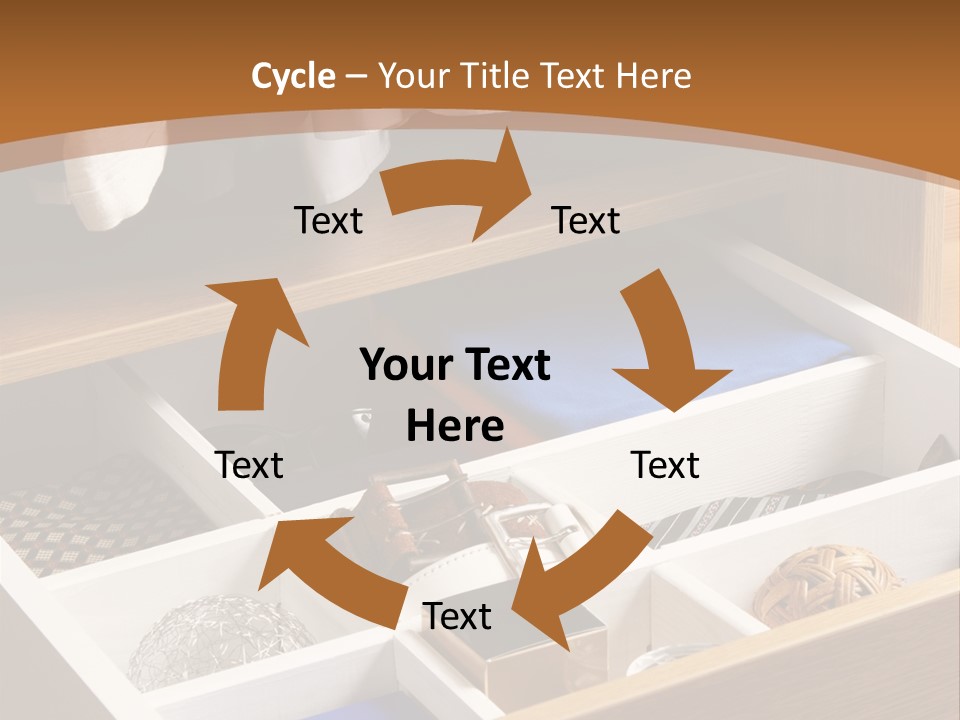Fabric Hanger Garment PowerPoint Template