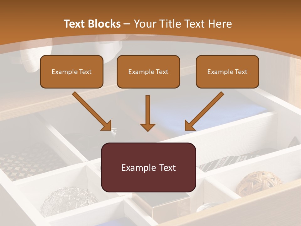 Fabric Hanger Garment PowerPoint Template