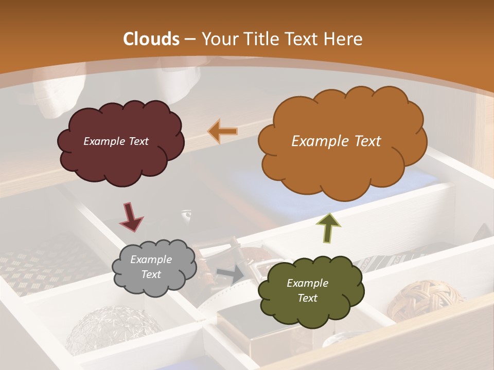 Fabric Hanger Garment PowerPoint Template