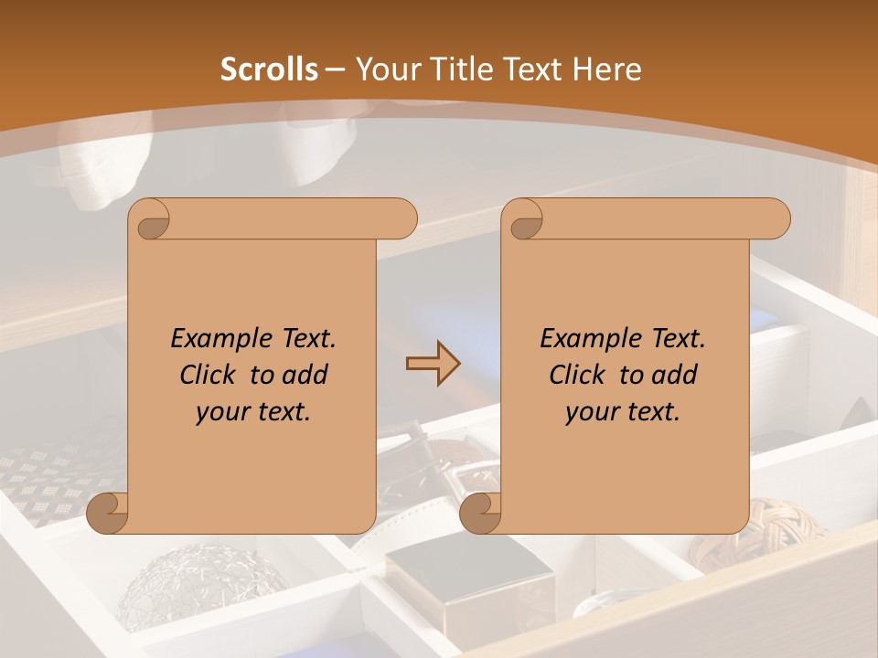 Fabric Hanger Garment PowerPoint Template