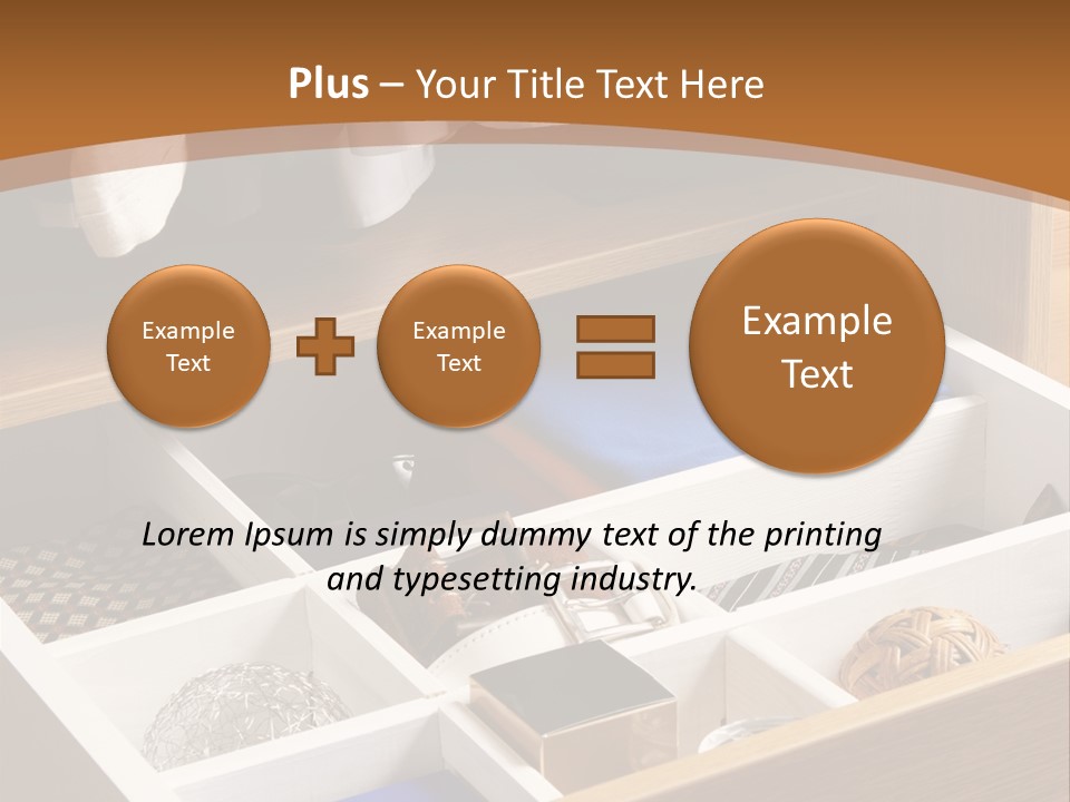Fabric Hanger Garment PowerPoint Template