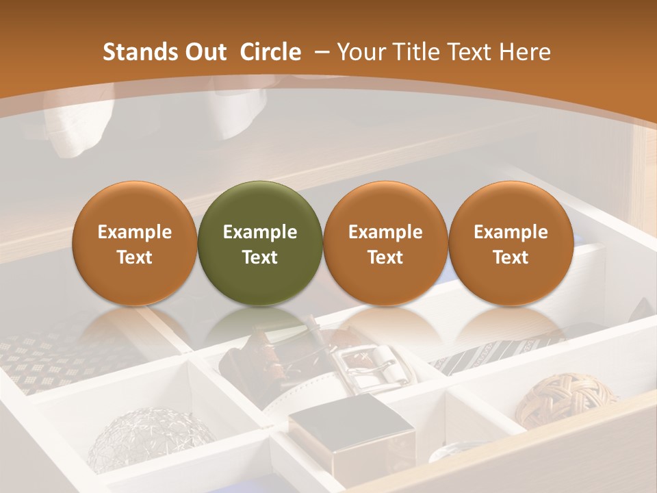 Fabric Hanger Garment PowerPoint Template