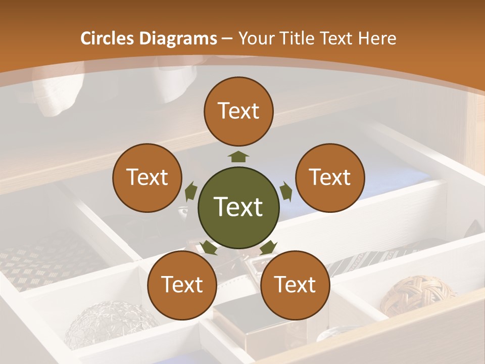 Fabric Hanger Garment PowerPoint Template