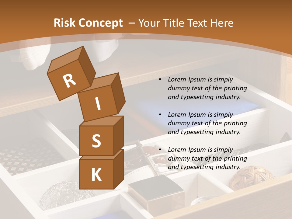 Fabric Hanger Garment PowerPoint Template