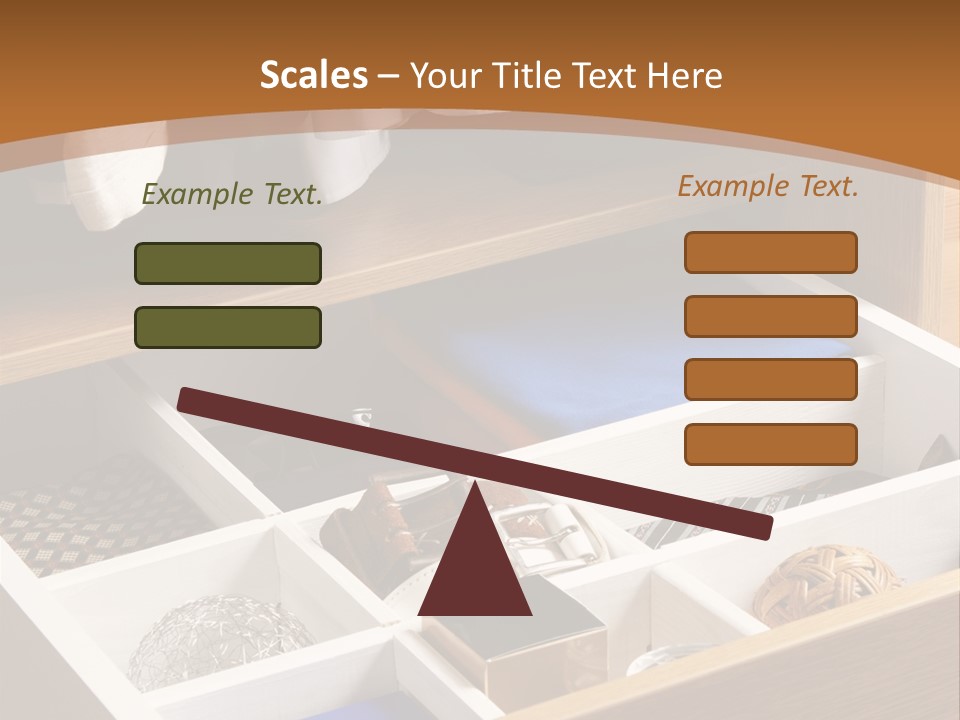 Fabric Hanger Garment PowerPoint Template
