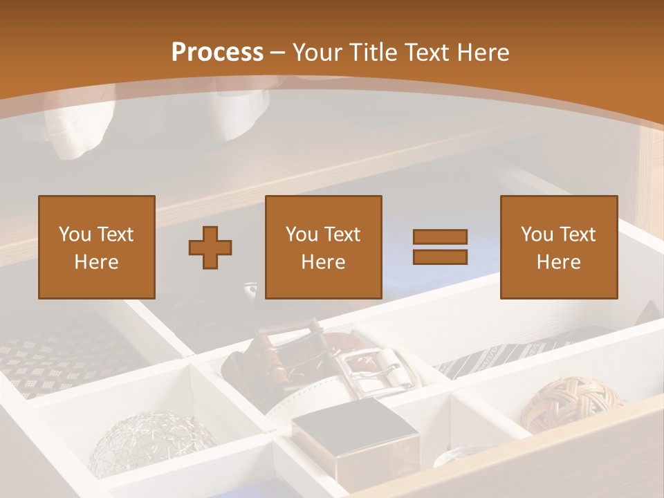 Fabric Hanger Garment PowerPoint Template