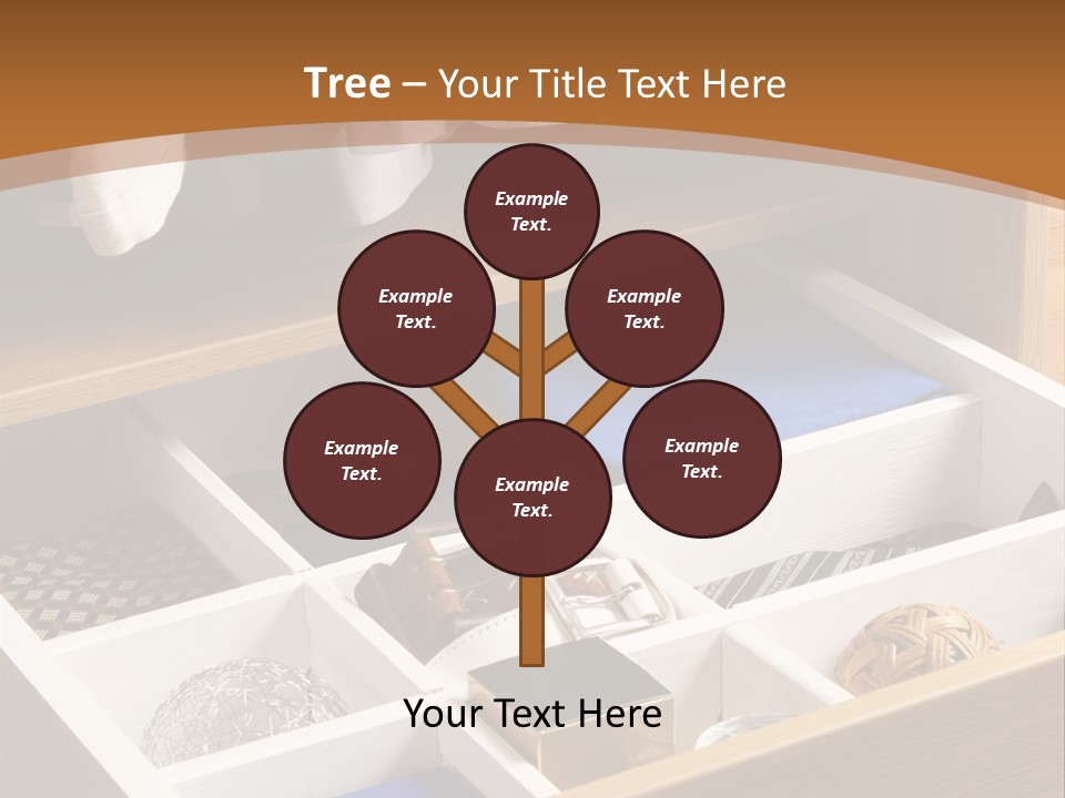 Fabric Hanger Garment PowerPoint Template