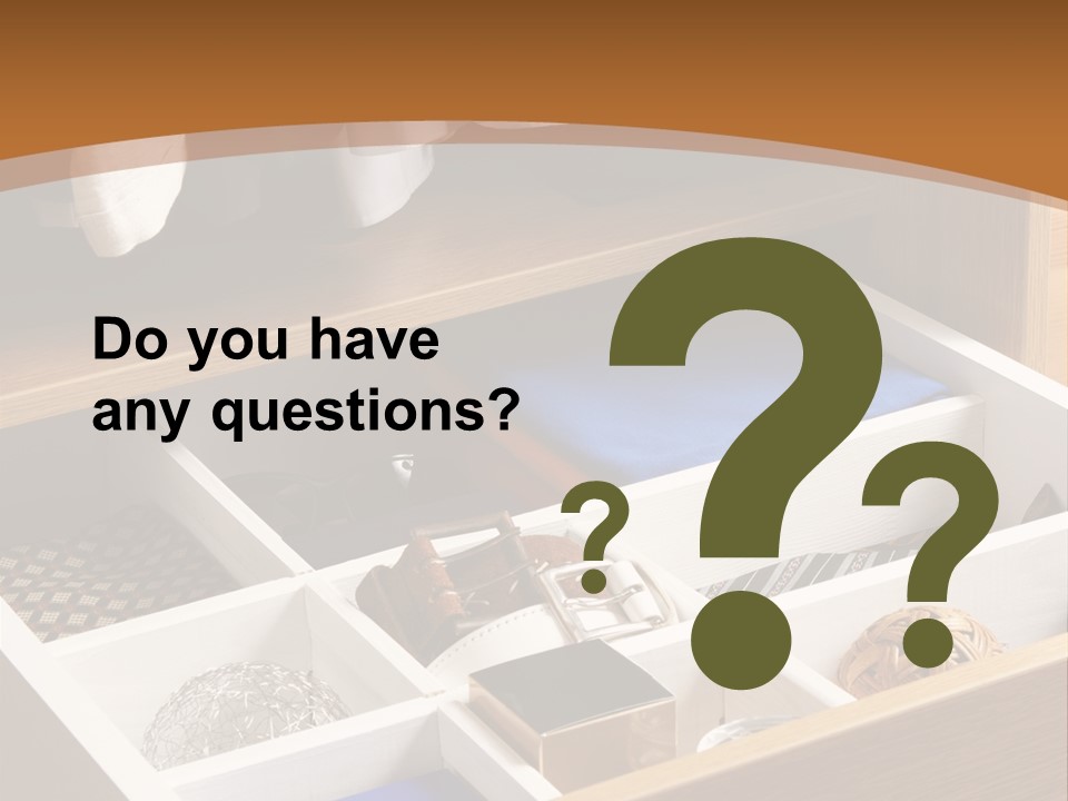 Fabric Hanger Garment PowerPoint Template