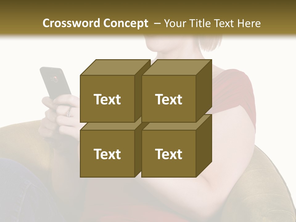 Face Mobile Wireless PowerPoint Template