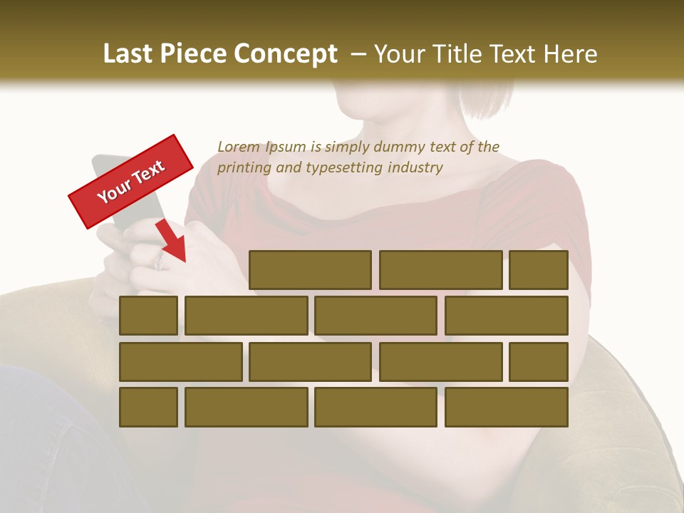 Face Mobile Wireless PowerPoint Template