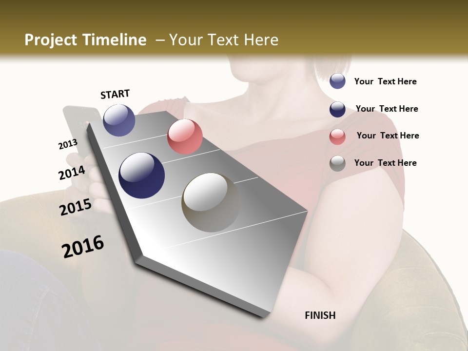 Face Mobile Wireless PowerPoint Template
