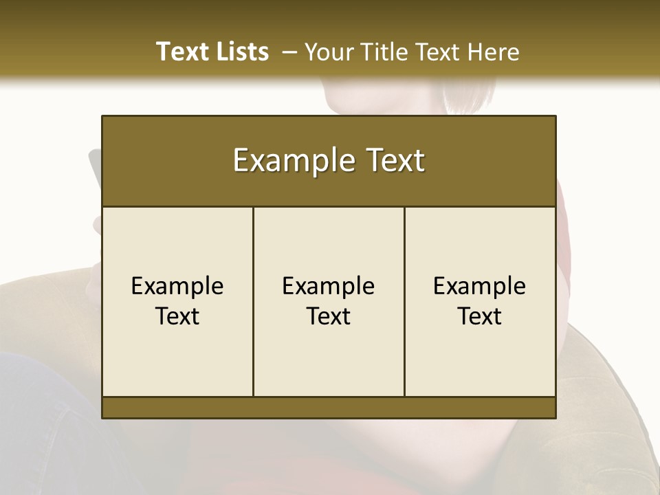 Face Mobile Wireless PowerPoint Template