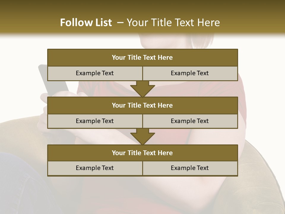 Face Mobile Wireless PowerPoint Template