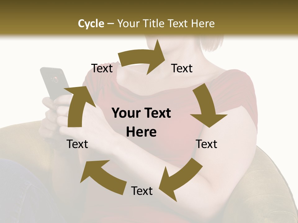 Face Mobile Wireless PowerPoint Template