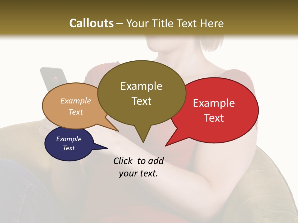 Face Mobile Wireless PowerPoint Template