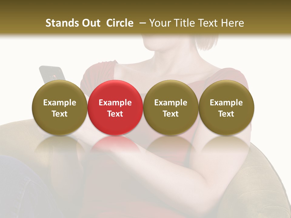 Face Mobile Wireless PowerPoint Template