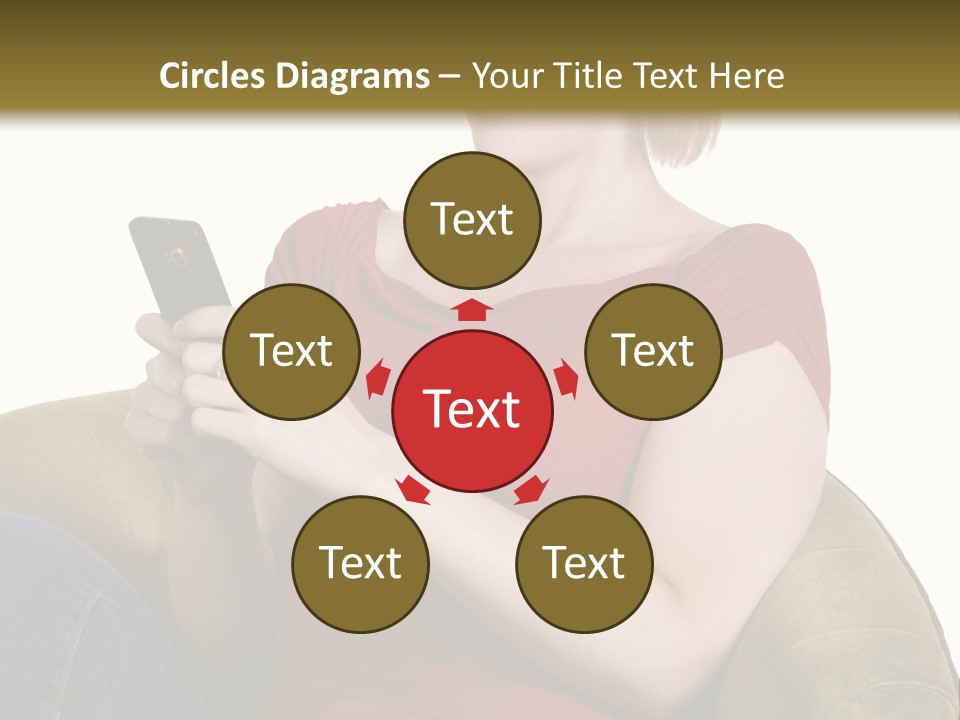 Face Mobile Wireless PowerPoint Template