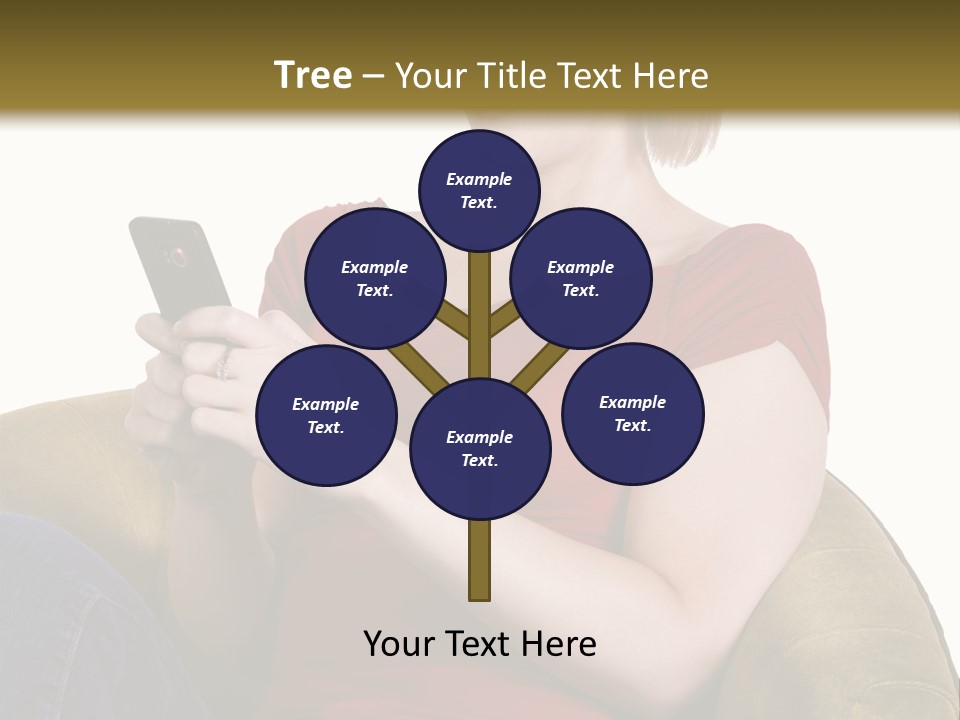 Face Mobile Wireless PowerPoint Template