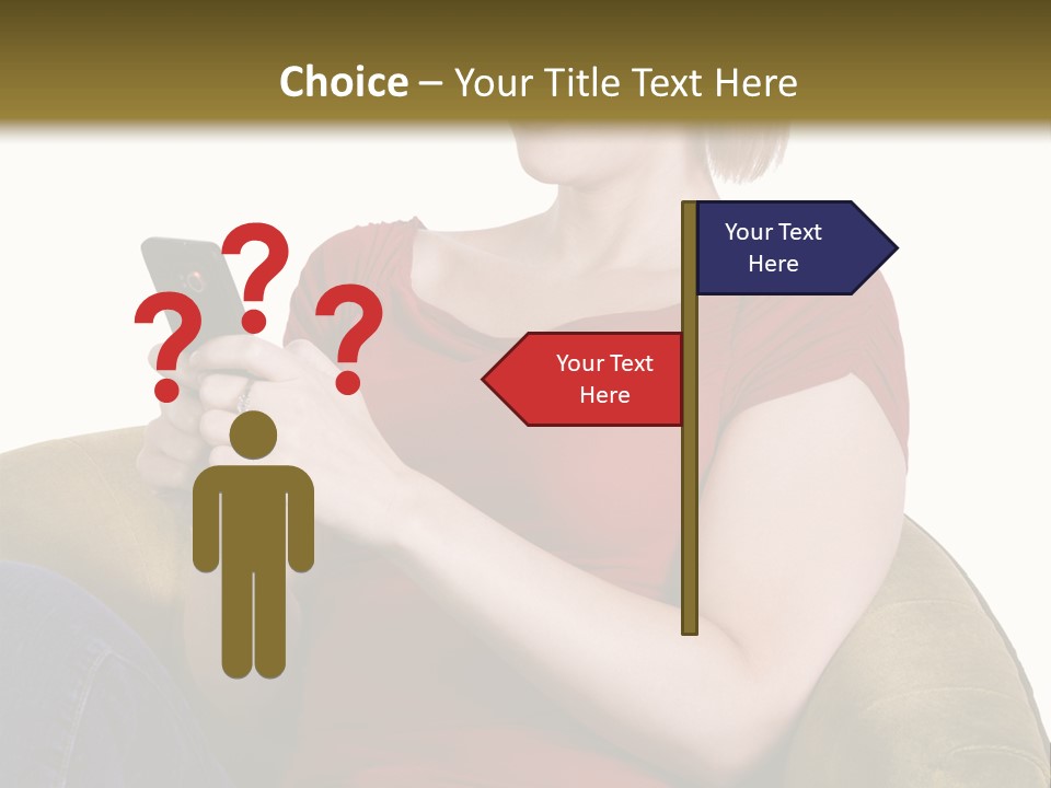 Face Mobile Wireless PowerPoint Template