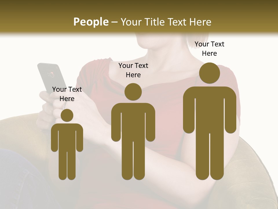 Face Mobile Wireless PowerPoint Template