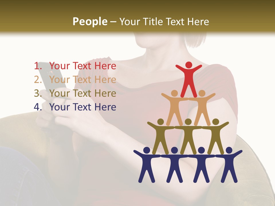 Face Mobile Wireless PowerPoint Template