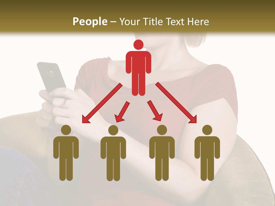 Face Mobile Wireless PowerPoint Template