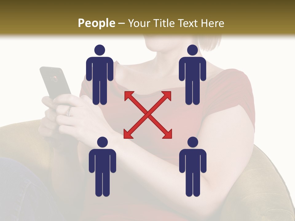 Face Mobile Wireless PowerPoint Template