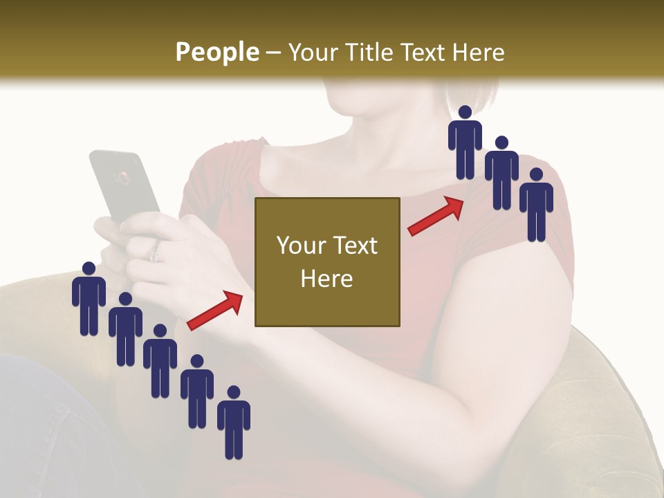 Face Mobile Wireless PowerPoint Template
