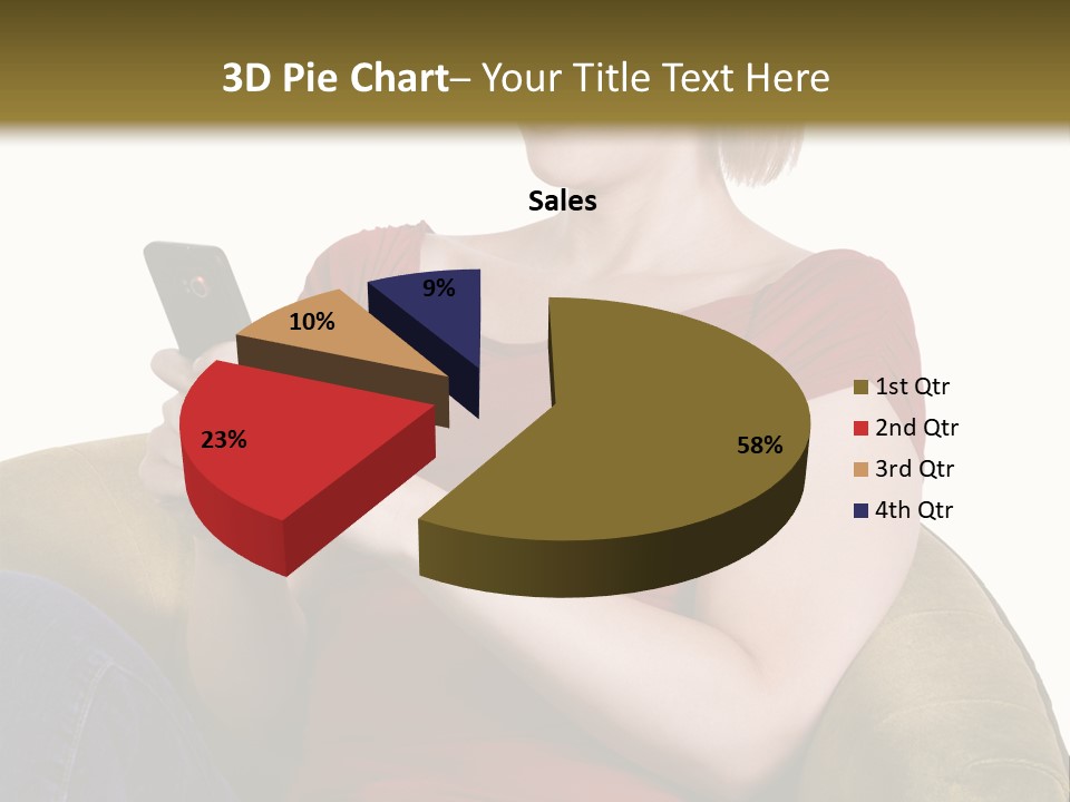 Face Mobile Wireless PowerPoint Template