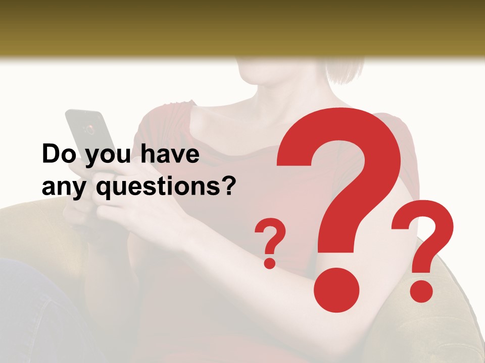 Face Mobile Wireless PowerPoint Template