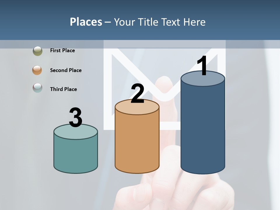 Business Enter Turn PowerPoint Template