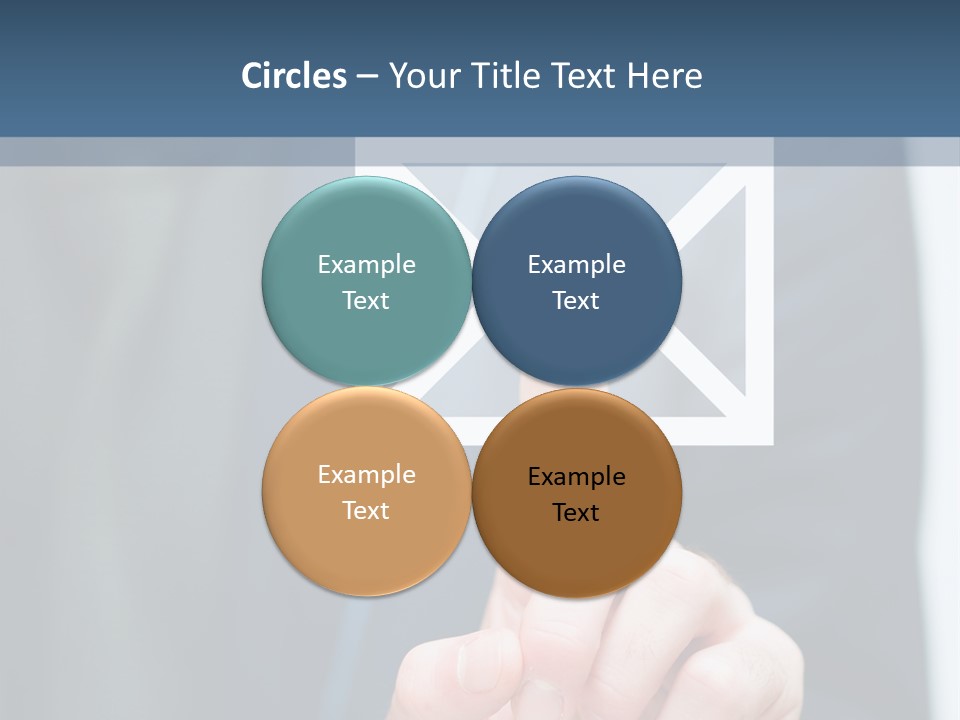 Business Enter Turn PowerPoint Template