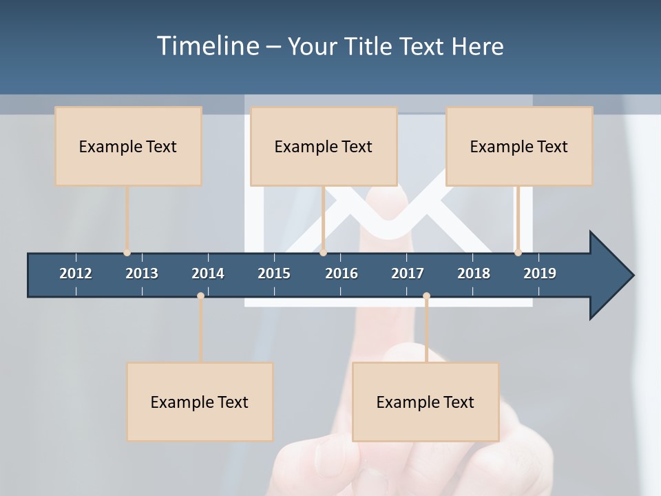 Business Enter Turn PowerPoint Template