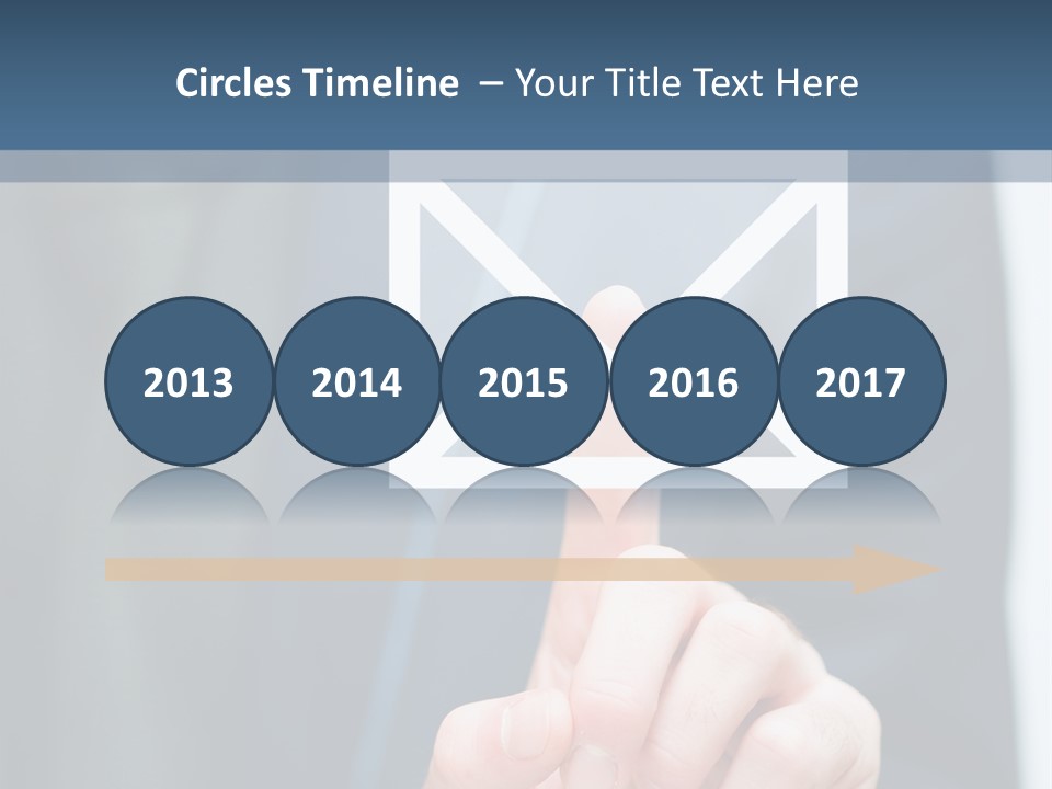 Business Enter Turn PowerPoint Template