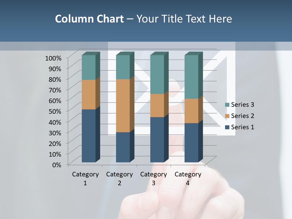 Business Enter Turn PowerPoint Template