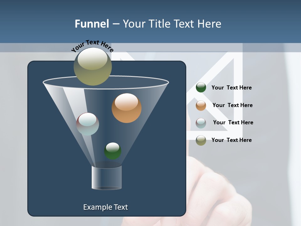 Business Enter Turn PowerPoint Template