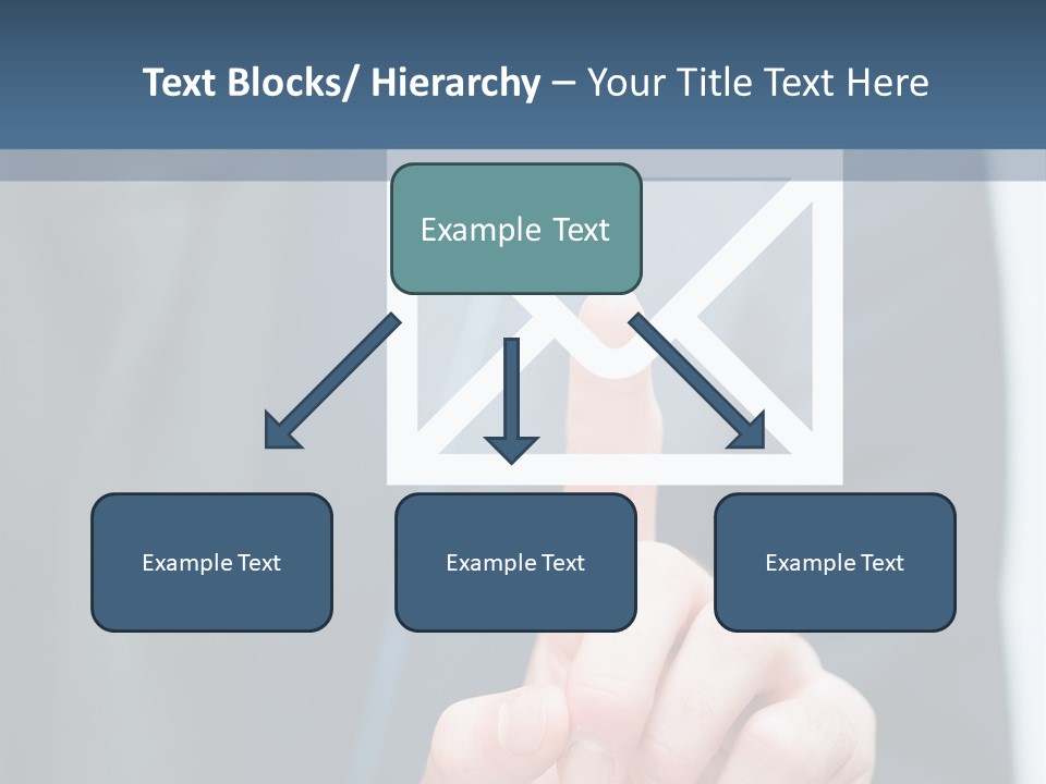 Business Enter Turn PowerPoint Template