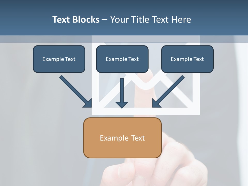 Business Enter Turn PowerPoint Template