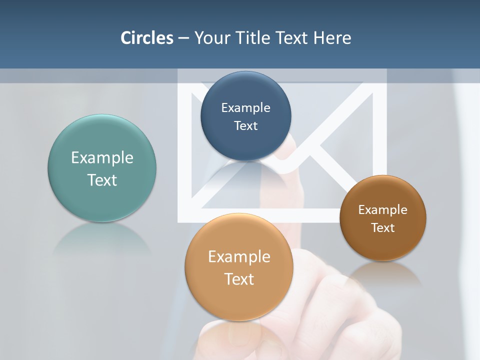 Business Enter Turn PowerPoint Template