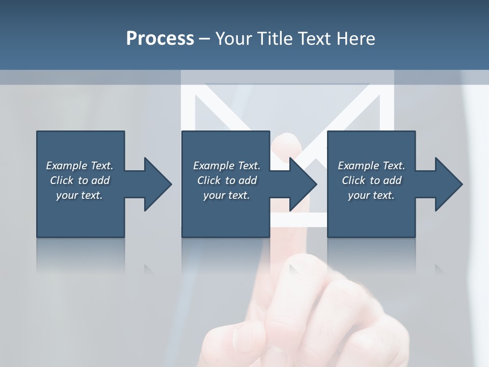 Business Enter Turn PowerPoint Template