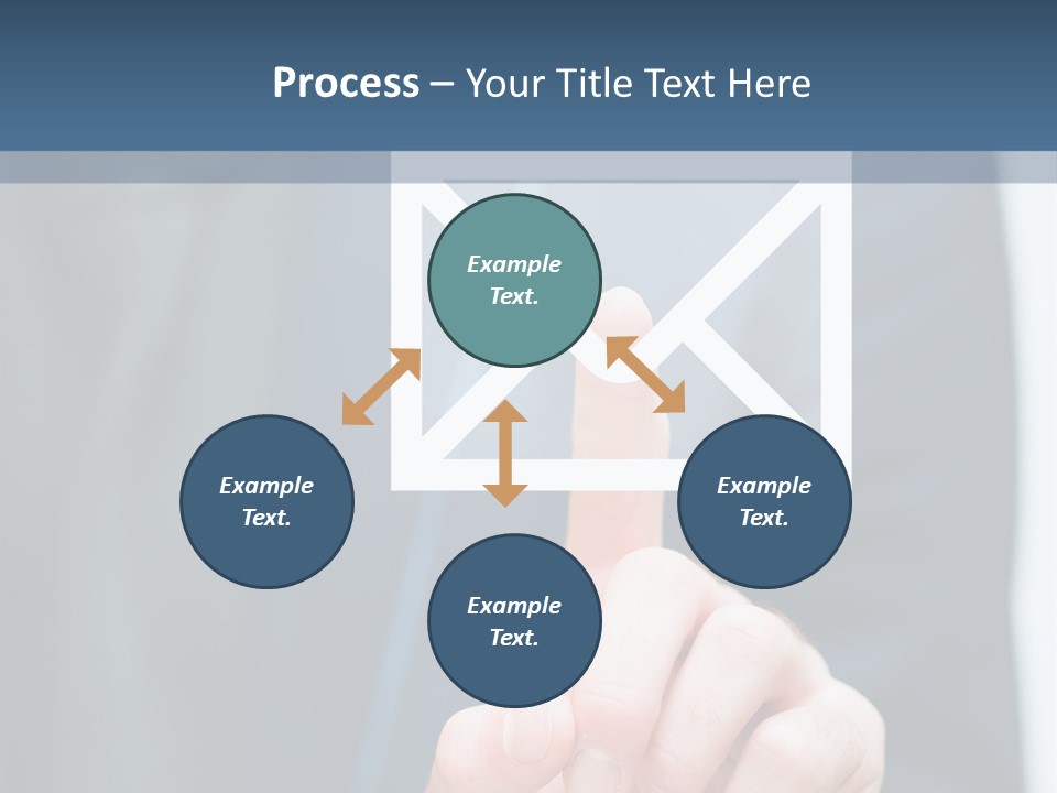 Business Enter Turn PowerPoint Template